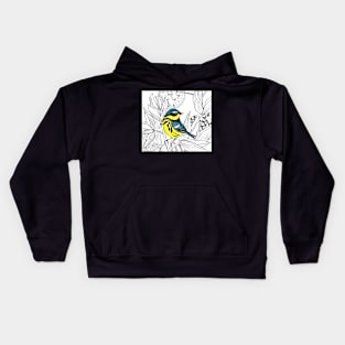 Magnolia Warbler Kids Hoodie